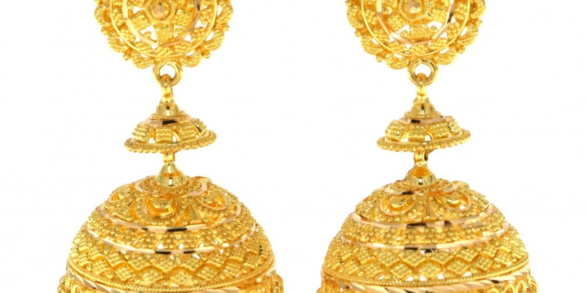 Captivating Charm: Exploring the Exquisite Beauty of 22ct Gold Jhumka Earrings